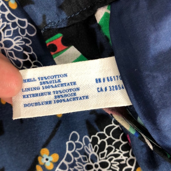 SOLD NWOT Leifsdottir Floral Layered Mini Skirt - Picture 6 of 6